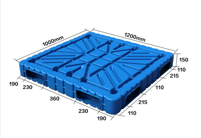 1210吹塑雙面托盤